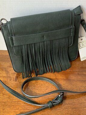 ✨Host Pick✨ Urban Expressions Fringe Crossbody Bag – Forest Green
